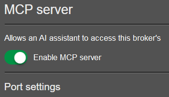 MCP server